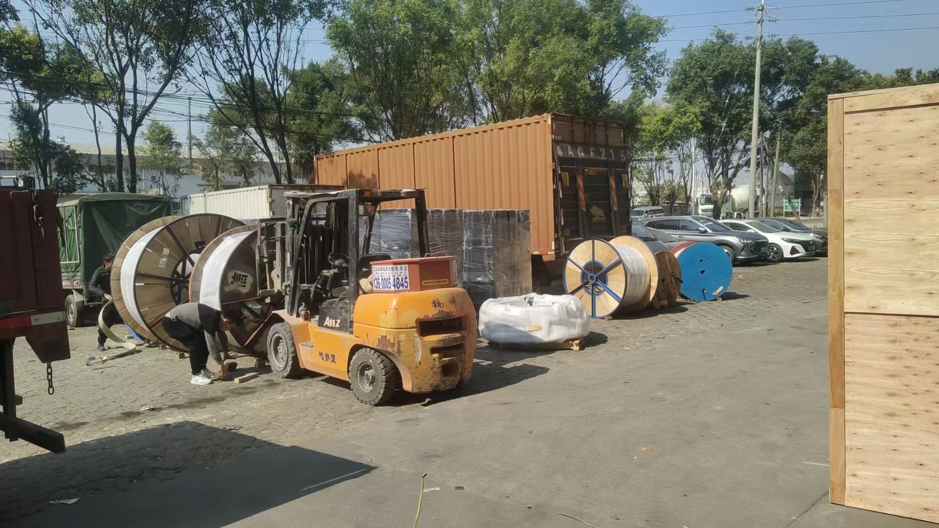 几内亚订单成功发货!禅诚电缆海外市场再获新突破~