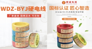 电缆型号中，WDZ-BYJ和BV电线竟有这些不同