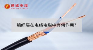 编织层在电线电缆中有何作用?